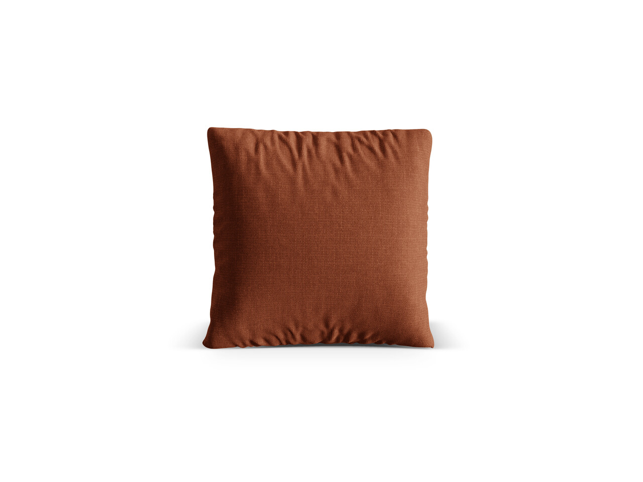 Perna decorativa, Nuria-215, Micadoni Home, 40x40 cm, tesatura structurata chenille, caramiziu - imagine 3